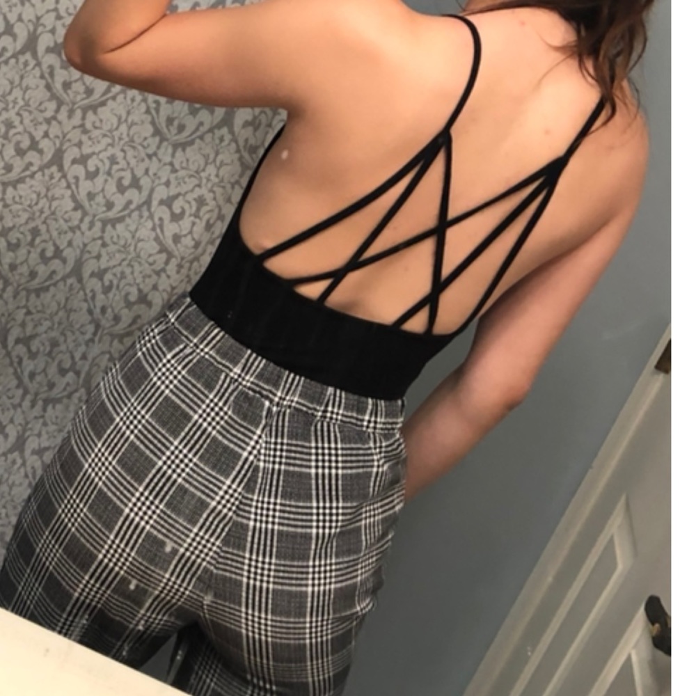 NWOT Strappy Bodysuit